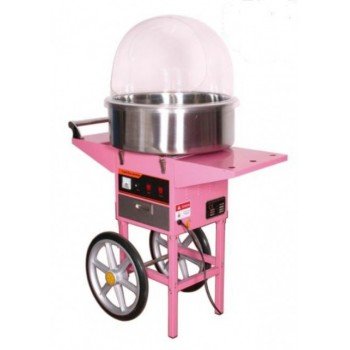 Pink commercial candy floss machine available to hire in Manchester